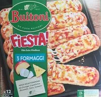 Suhkur ja toitained sees Pizza fiesta