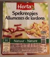 Cantidad de azúcar en Allumettes de lardons nature