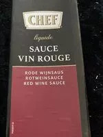 Amount of sugar in Sauce vin rouge
