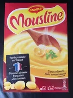 Cantidad de azúcar en MOUSLINE Purée Nature, 8 sachets pour 4 personnes (8x130g)