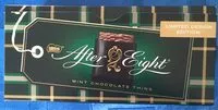 Cantidad de azúcar en After Eight 200G