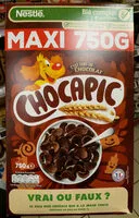 Cantidad de azúcar en NESTLE CHOCAPIC Céréales 750g