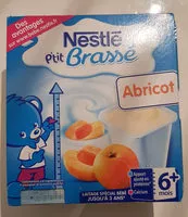 入っている砂糖の量 Ptit brassé abricot