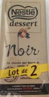 Quantité de sucre dans chocolat NESTLE DESSERT Noir 2X205g