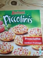 चीनी की मात्रा BUITONI PICCOLINIS mini-pizzas surgelées Jambon Fromage 270g