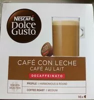 Azúcar y nutrientes en Dolce gusto