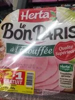 चीनी की मात्रा Jambon à l'étouffée Le Bon Paris (lot 2+1 gratuit)