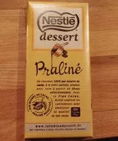 含糖量 NESTLE DESSERT Praliné 2 x 170g