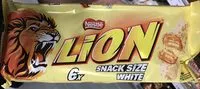 Sucre et nutriments contenus dans Lion white