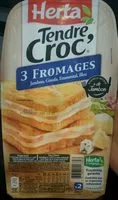 Количество сахара в Tendre Croc' 3 Fromages