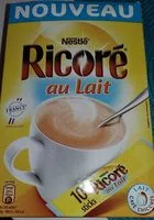 Cantidad de azúcar en RICORE au Lait, Café & Chicorée, Boîte de 10 Sticks (14g chacun)