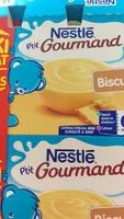 Quantité de sucre dans P'TIT GOURMAND biscuit