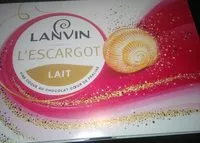 Amount of sugar in L'Escargot Lait