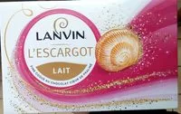 Amount of sugar in L'Escargot Lait