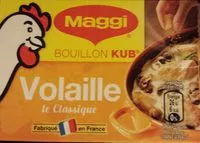 含糖量 MAGGI Bouillon Volaille