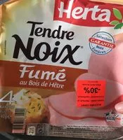 Sucre et nutriments contenus dans Tendre noix