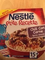 Zuckermenge drin Plat bébé 15 + mois Chili con Carne