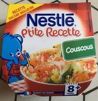 Sucre et nutriments contenus dans Nestle p tite recette