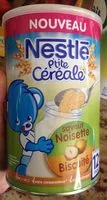 含糖量 Nestlé p'tite céréale