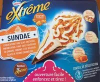 Sucre et nutriments contenus dans Nestle extreme