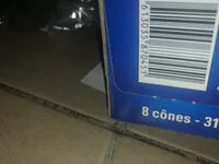 Suhkru kogus sees Extrême Mini cônes x8 Sundae Caramel et Chocolat