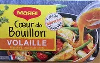 Sucre et nutriments contenus dans Coeur de bouillon