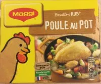 含糖量 MAGGI Bouillon KUB Poule au Pot 15 cubes - 150g