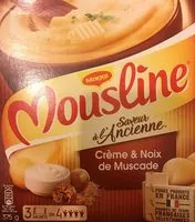 含糖量 Purée Saveur à l'Ancienne, Crème & Noix de Muscade