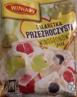 Cantidad de azúcar en Winiary - GALARETKA PRZEZROCZYSTA - Winogronowy smak - 71g