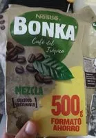 Sucre et nutriments contenus dans Bonka