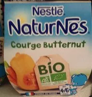 Sokerin määrä sisällä NESTLE NATURNES BIO CourgeButternut 2x130g -Dès 4/6mois