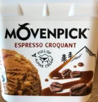 चीनी की मात्रा Glace Espresso croquant