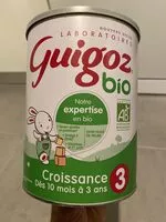 糖質や栄養素が Guigoz