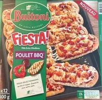 Sucre et nutriments contenus dans Pizza fiesta