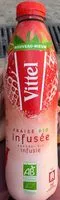 入っている砂糖の量 VITTEL & FRUITS BIO Infusés fraise 1L