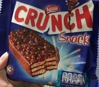 Sucre et nutriments contenus dans Crunch snack