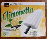 Jumlah gula yang masuk Limonetta sorbet au citron