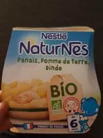 Sokerin määrä sisällä NESTLE NATURNES BIO Panais Pomme de Terre Dinde-2x190g-Dès 6 mois