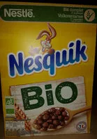 Sugar and nutrients in Nesquik bio