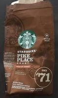 含糖量 STARBUCKS Medium Pike Place Café en Grains 200g