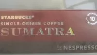 Sucre et nutriments contenus dans Dark single origin coffee sumatra