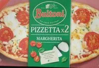 Jumlah gula yang masuk BUITONI PIZZETTA pizza surgelée Margherita 2X185g