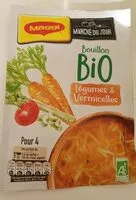 Sokerin määrä sisällä MAGGI BIO Soupe Bouillon de Légumes