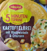 Cantidad de azúcar en Kartoffelbrei mit Röstzwiebeln und Croûtons
