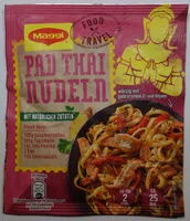 चीनी की मात्रा Pad Thai Nudeln