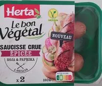 Sucre et nutriments contenus dans Herta le bon vegetal