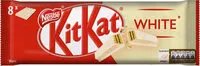含糖量 KITKAT White barre au chocolat blanc, 8x41.5g