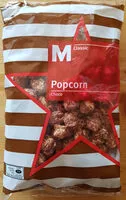 入っている砂糖の量 Popcorn avec sucre et cacao