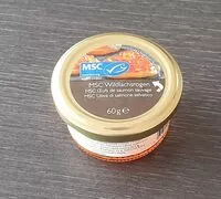 Cantidad de azúcar en MSC œufs de saumon sauvage