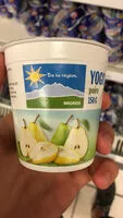 Sokerin määrä sisällä Yogourt poire, de la région